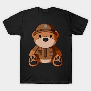 State Trooper Teddy Bear T-Shirt